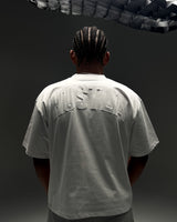 Embossed Blank Tee - White