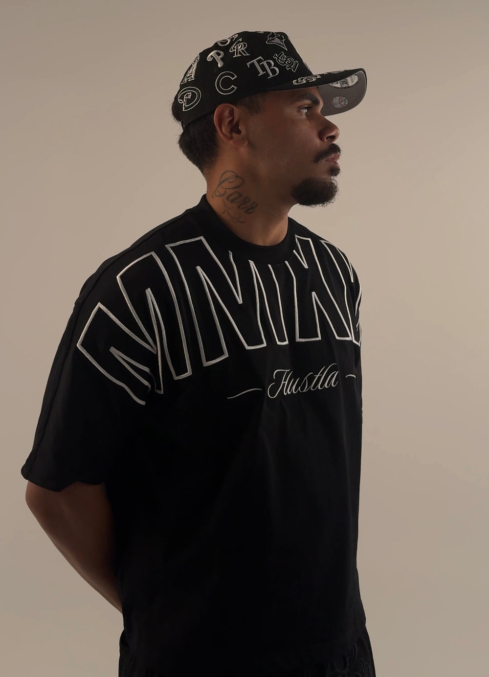 SIGNATURE TEE - BLACK