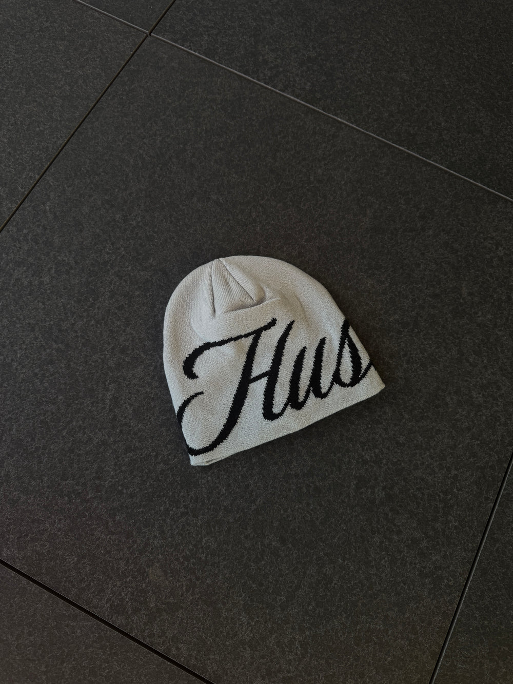 Signature Beanie - Grey & Black