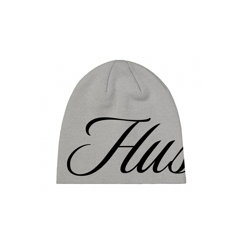 Signature Beanie - Grey & Black