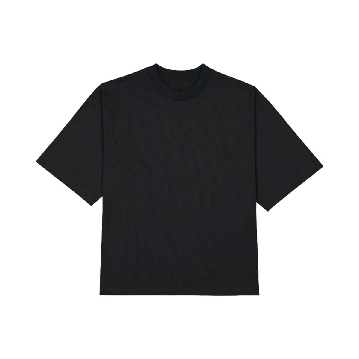 Embossed Blank Tee - Black